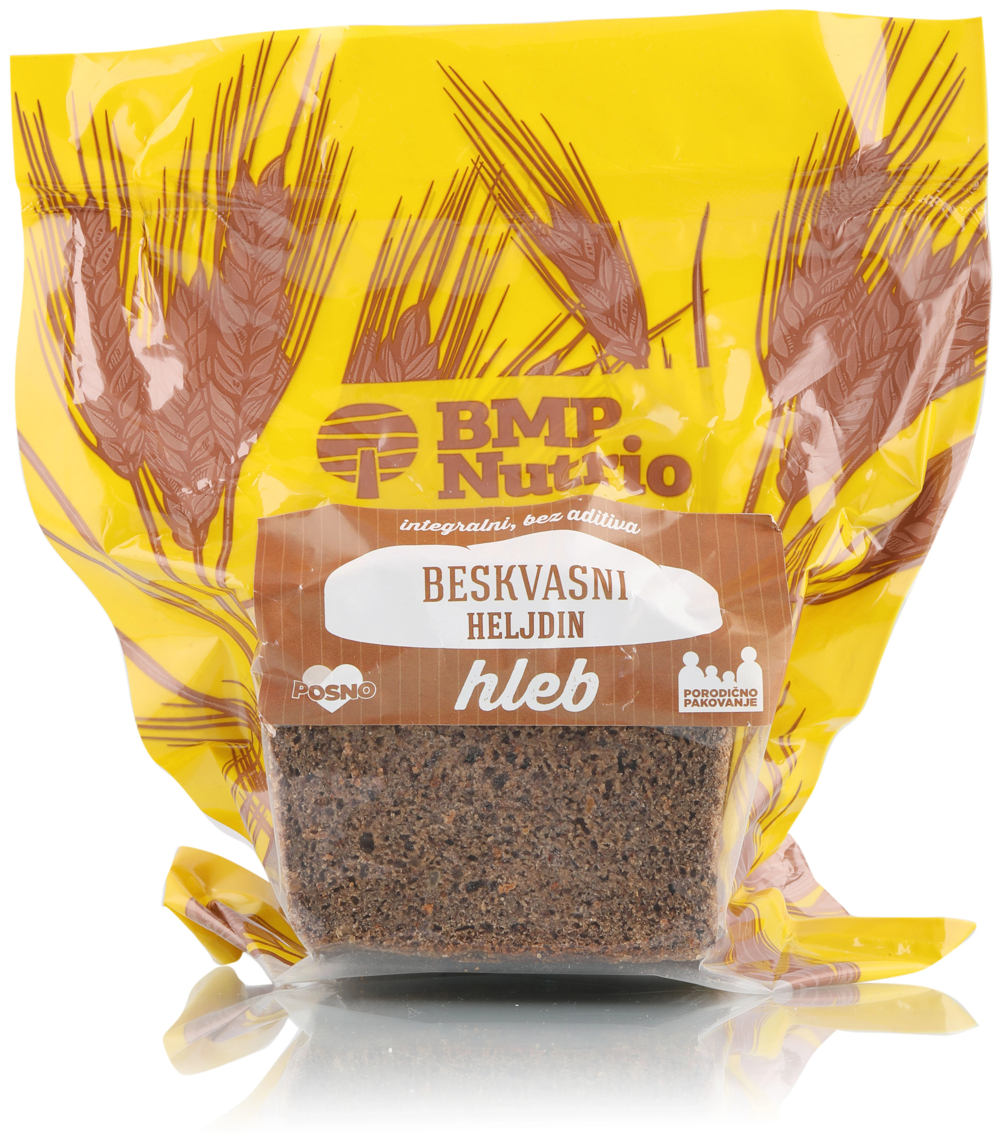 Hleb beskvasni heljdin 300 g BMP Nutrio